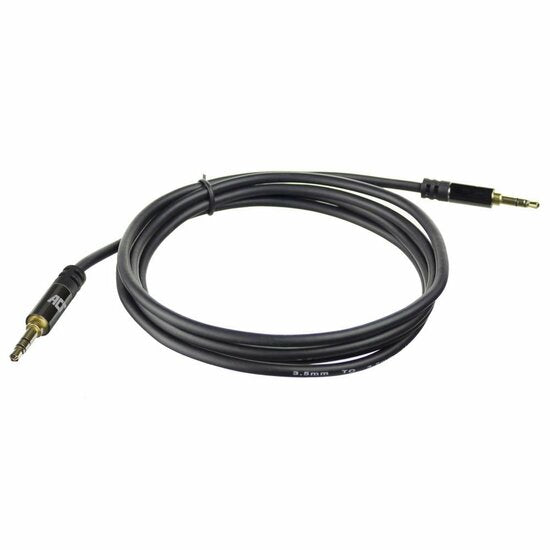 ACT AC3614 | 3.5mm Audiokabel | 15 Meter | Stereo Jack naar Jack | Zwart