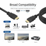 ACT AK3917 HDMI Kabel | 1,5 m | High Speed v2.0 | HDMI Type A naar Type A | Zwart