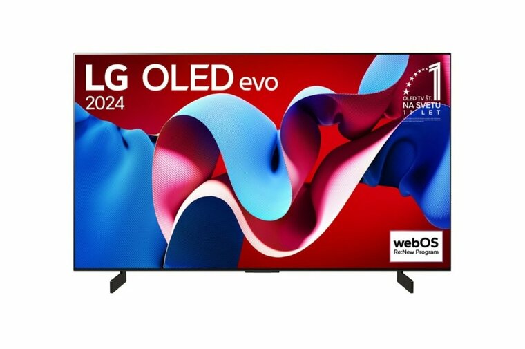 LG C4 OLED42C41LA 42" | Ultra HD 4K OLED Smart TV | WebOS + Wifi | Dolby Vision | OLED Perfect Black Levels + AI Picture Pro | 144Hz