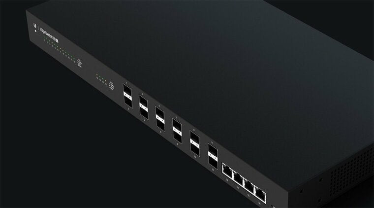 Ubiquiti Networks ES‑16‑XG Managed 10G Ethernet (100/1000/10000) 1U Zwart