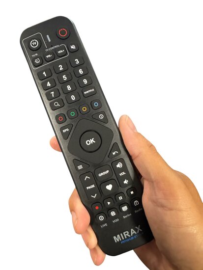 Amiko MIRAX BT-L4 IR & Bluetooth Afstandsbediening