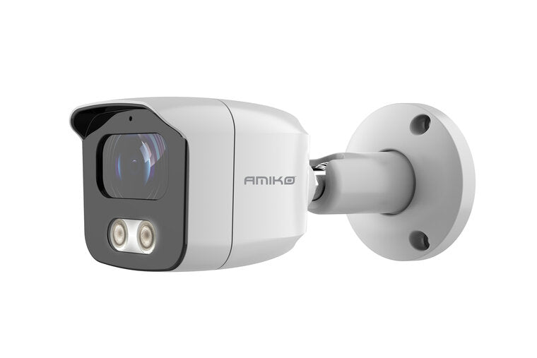 Amiko B30M880SDLA PoE 8MP 4K IP Camera – Smart Dual Light Bullet Camera met Sony Sensor & Nachtzicht