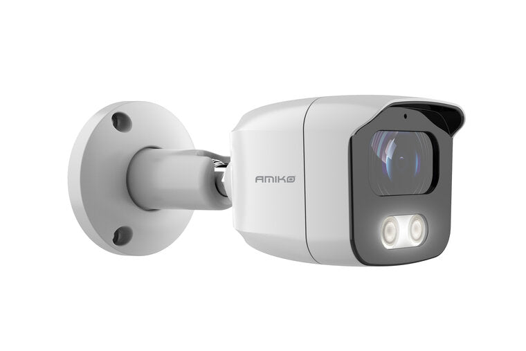 Amiko B30M880SDLA PoE 8MP 4K IP Camera – Smart Dual Light Bullet Camera met Sony Sensor & Nachtzicht