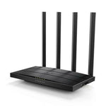 TP-Link Archer C6U | WiFi 5 Router (AC1200) | Dual-band 2.4 GHz / 5 GHz | Gigabit Ethernet | Zwart