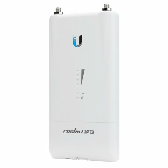 Ubiquiti Rocket 5AC Lite | WiFi 5 PtP Bridge | 5 GHz | 450 Mbit/s | PoE | Wit