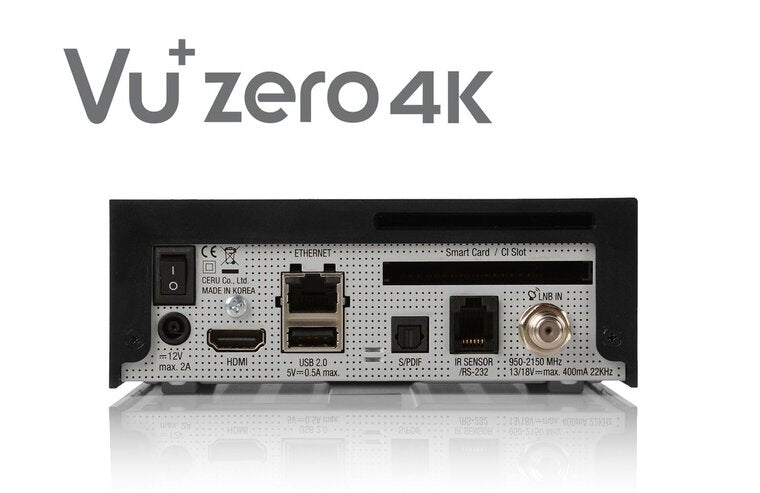 VU+ Zero 4K UHD Singel Linux Set Top Box