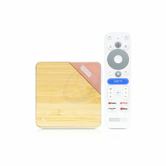 HOMATICS Box 4K V2 Google TV 14 Streaming Media Player WiFi 6