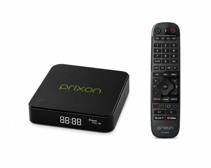 Prixon P10+ 4k OTT mediaspeler Linux
