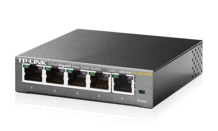 TP-Link TL-SG105E | 5-Poorts Gigabit Easy Smart Switch | Managed