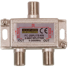 Konig Satelliet F-Splitter