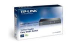 TP-LINK TL-SG1016DE | Managed L2 Gigabit Ethernet Switch | 16 Poorten | Zwart