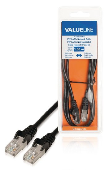 CAT5e FTP Netwerkkabel RJ45 1.0 m