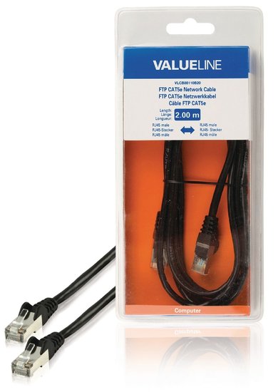 CAT5e FTP Netwerkkabel RJ45 2.00 m
