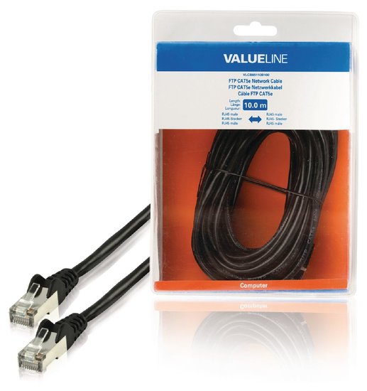 CAT5e FTP Netwerkkabel RJ45 10.0 m