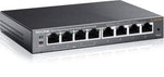 TP-Link TL-SG108PE | 8-Poorts Gigabit Easy Smart Switch | 4x PoE+ | Managed