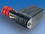 12 Volt uni-stekker met controle led